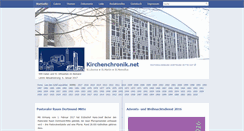 Desktop Screenshot of kirchenchronik.net